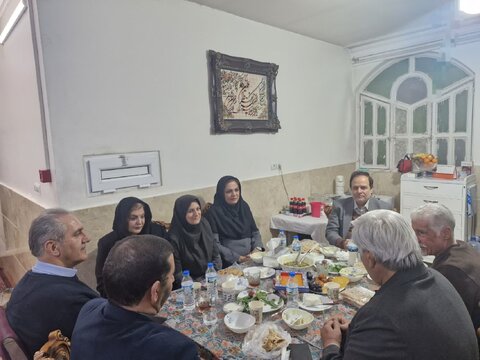مراسم ضیافت افطاری در مرکز اقامتی میان مدت پیشگامان نگرش رهایی برگزار شد