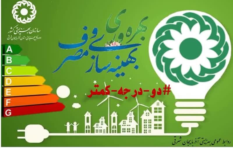 بهرهوری و بهینه سازی مصرف / #دو-درجه-کمتر