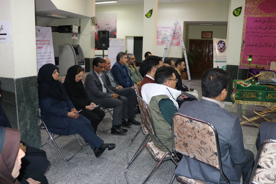 برگزاری محفل معنوی انس با قرآن کریم در بهزیستی استان کرمان
