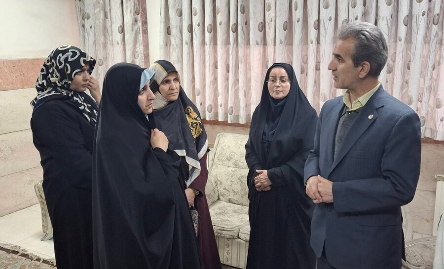 بازدید معاون امور زنان و خانواده رئیس جمهور از پایگاه اورژانس اجتماعی شهدای دولت آباد شهر ری