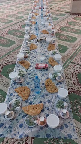 ضیافت افطاری مددجویان محترم طالقانی برپا شد