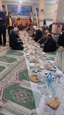 ضیافت افطاری مددجویان محترم طالقانی برپا شد