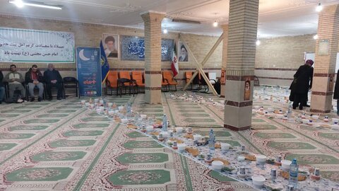 ضیافت افطاری مددجویان محترم طالقانی برپا شد