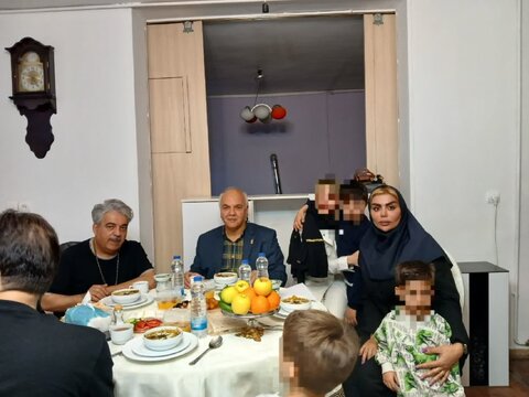 کرج | ضیافت افطاری در خانه کوچک توانبخشی همای البرز برگزار شد