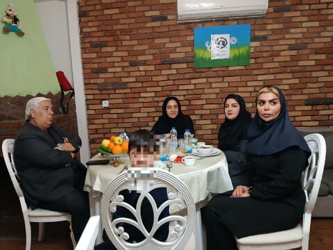 کرج | ضیافت افطاری در خانه کوچک توانبخشی همای البرز برگزار شد