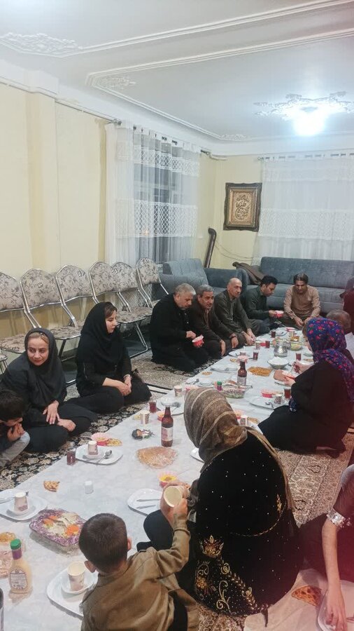 سنندج | مراسم افطاری در مرکز نگهداری دختران ژینگه گولان