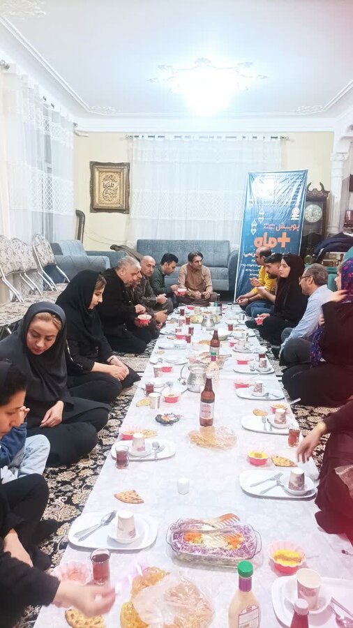 سنندج | مراسم افطاری در مرکز نگهداری دختران ژینگه گولان