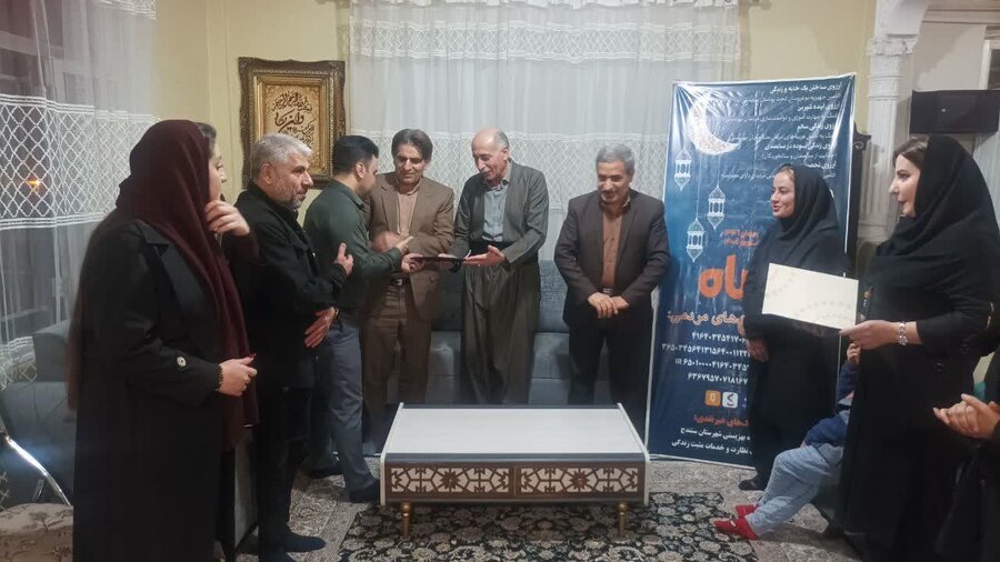 سنندج | مراسم افطاری در مرکز نگهداری دختران ژینگه گولان