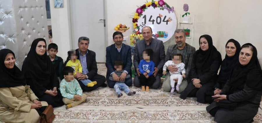 افطار مدیرکل بهزیستی آذربایجان غربی در کنار فرزندان شیرخوارگاه مهر ارومیه