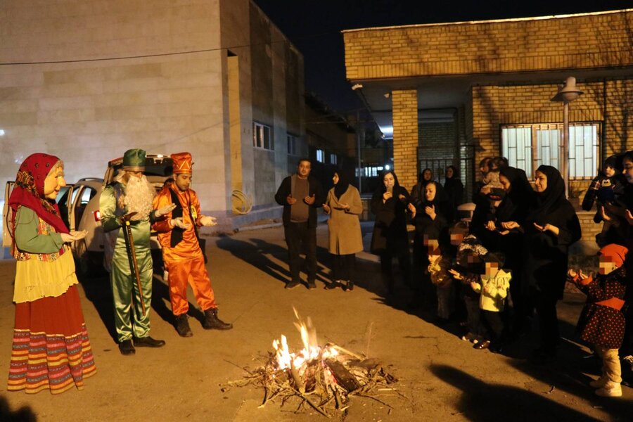 جشن میلاد کریم اهل بیت (ع) و استقبال از سال نو در شیرخوارگاه مهر ارومیه