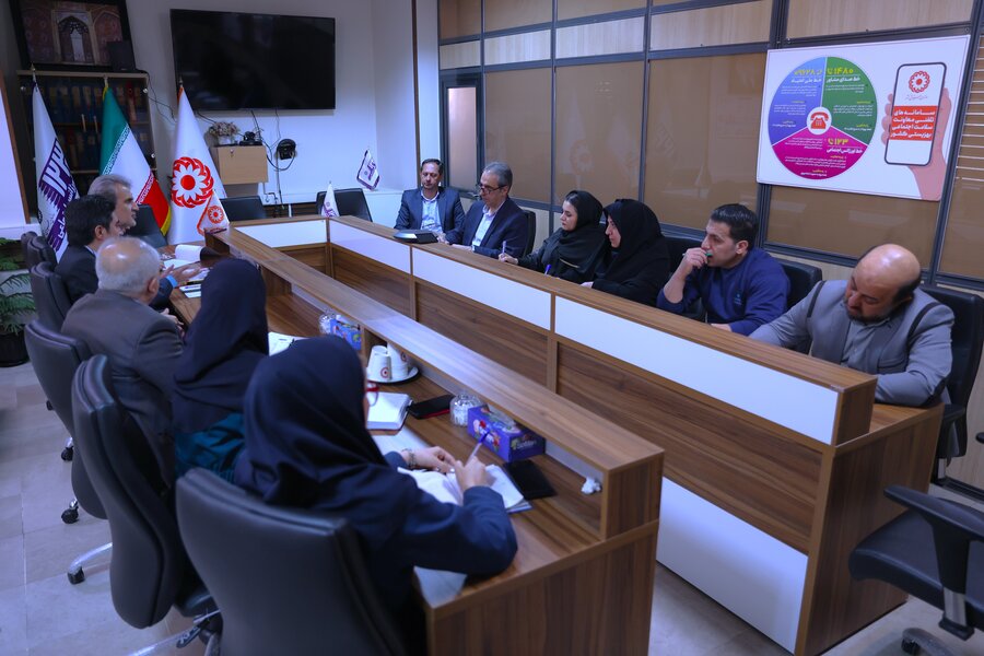 جلسه معاونت سلامت اجتماعی با نمایندگان دفتر عمران سازمان ملل