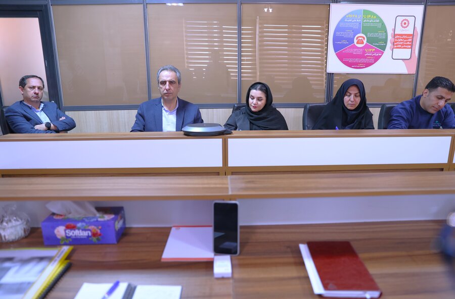 جلسه معاونت سلامت اجتماعی با نمایندگان دفتر عمران سازمان ملل