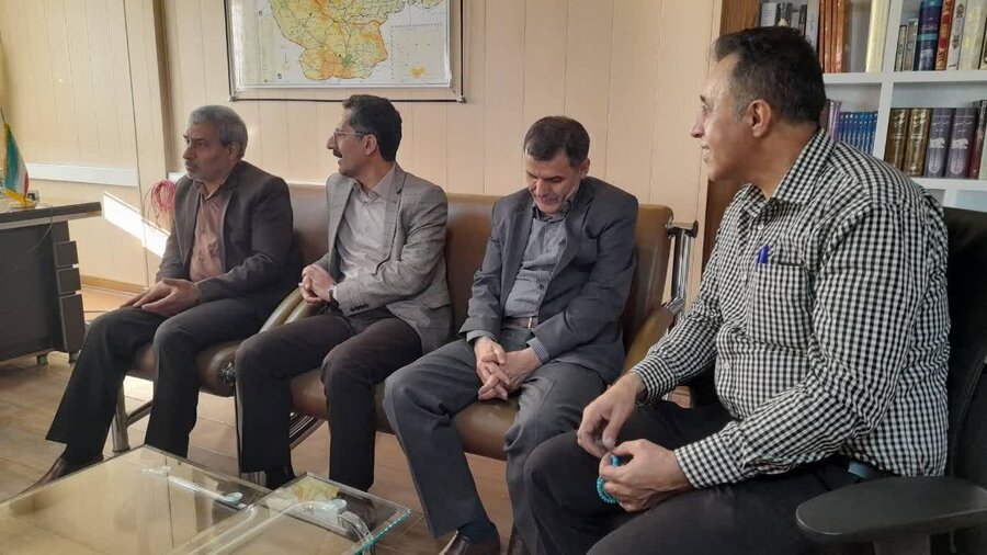 دیدار مدیر کل بهزیستی استان کردستان با فرماندار شهرستان کامیاران