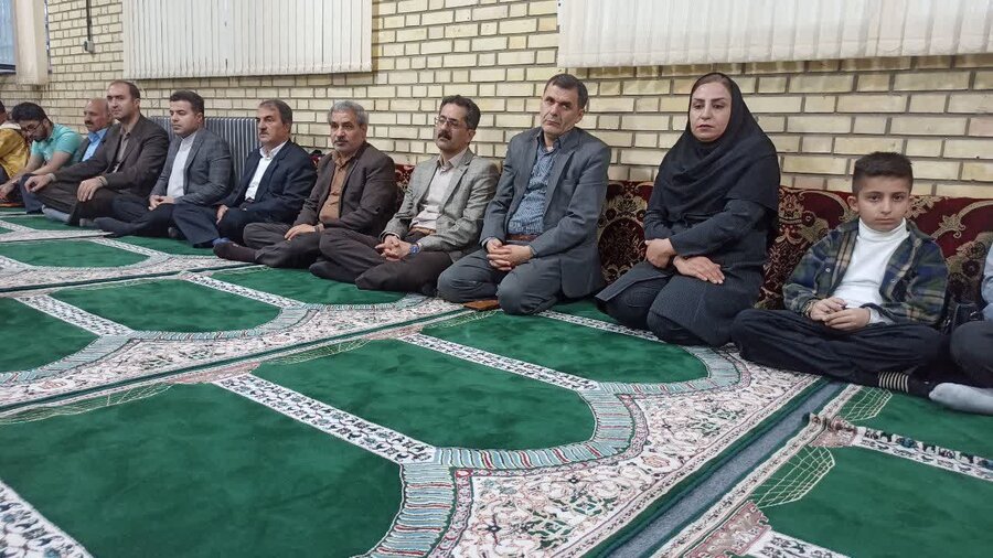 ماه ضیافت الهی و برپایی سفره ی مهربانی در بهزیستی کامیاران