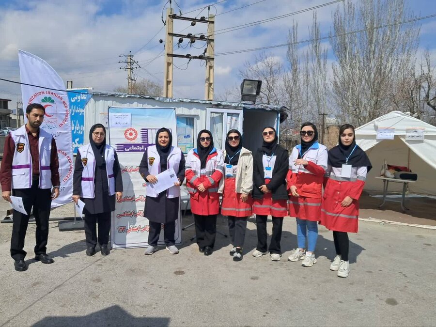 ارائه خدمات اورژانس اجتماعی بهزیستی سلماس در ایام نوروزی