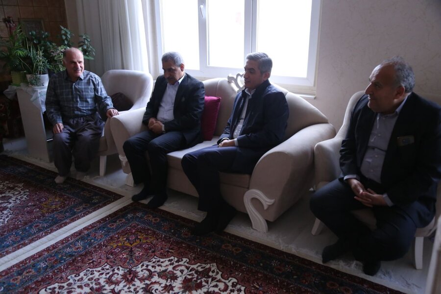 دیدار و بازدید نماینده مردم در مجلس شورای اسلامی از منازل جامعه هدف بهزیستی 