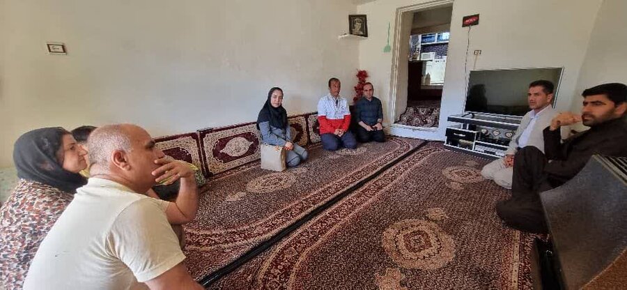 سروآباد | بازدید و سرکشی از جامعه هدف