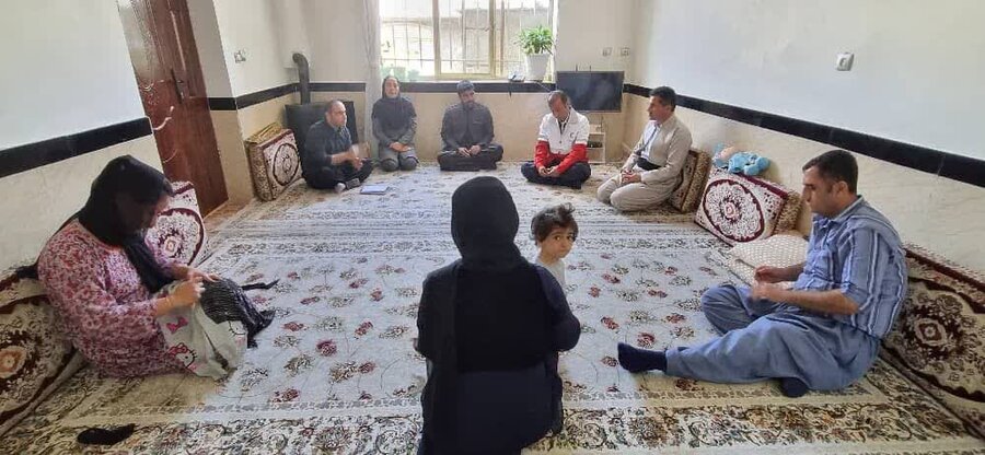 سروآباد | بازدید و سرکشی از جامعه هدف