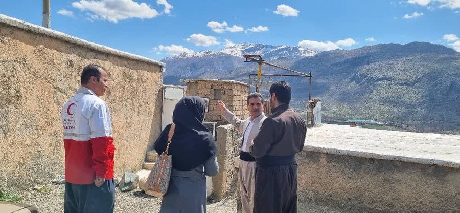 سروآباد | بازدید و سرکشی از جامعه هدف