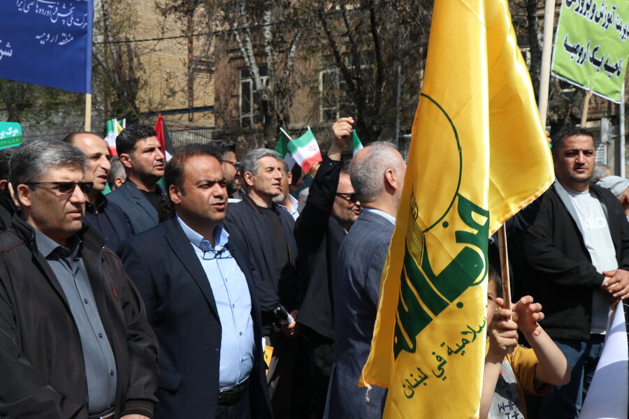 حضور پرشور مجموعه بهزیستی استان در راهپیمایی باشکوه روز قدس