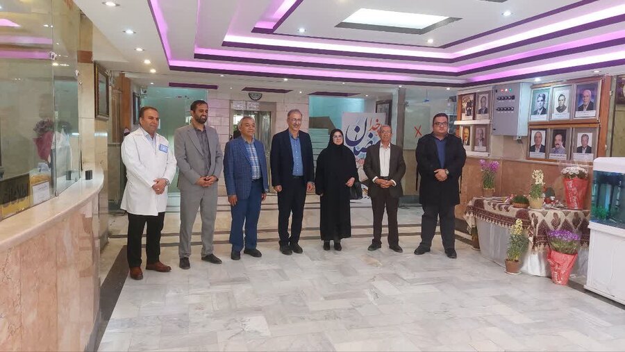 بازدید سرپرست اداره کل بهزیستی استان از سرای سالمندان صادقیه