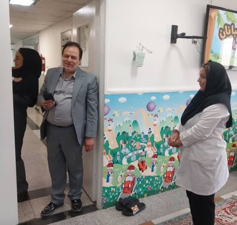 مدیر بهزیستی شهرستان کرج از شیرخوارگاه امام علی (ع) بازدید کرد