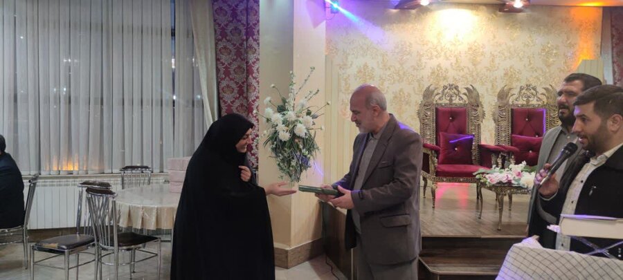 گزارش تصویری | تجلیل از فرمانده سپاه پاسداران انقلاب اسلامی شهرستان اسکو