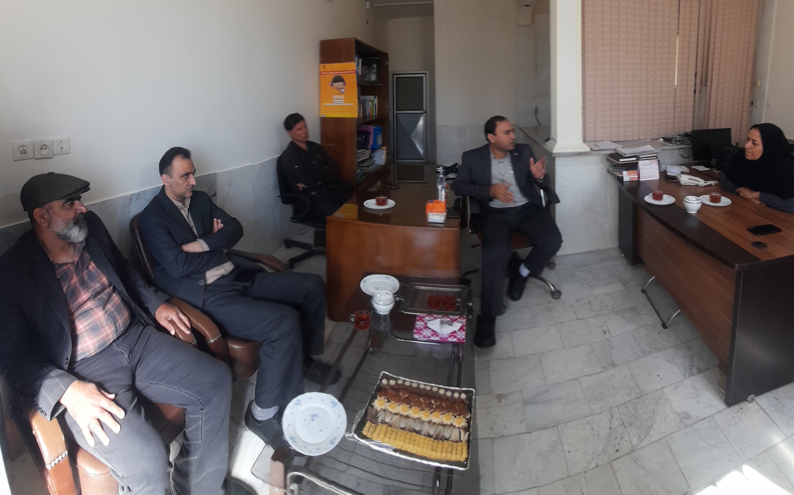 مهدیشهر | دیدار مدیرکل با پرسنل بهزیستی شهرستان