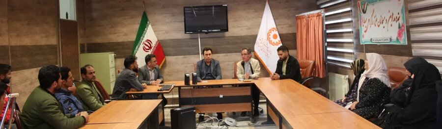 اردبیل| برگزاری جلسه در خصوص تشکیل صندوق مالی خرد در روستاها برای افراد دارای معلولیت