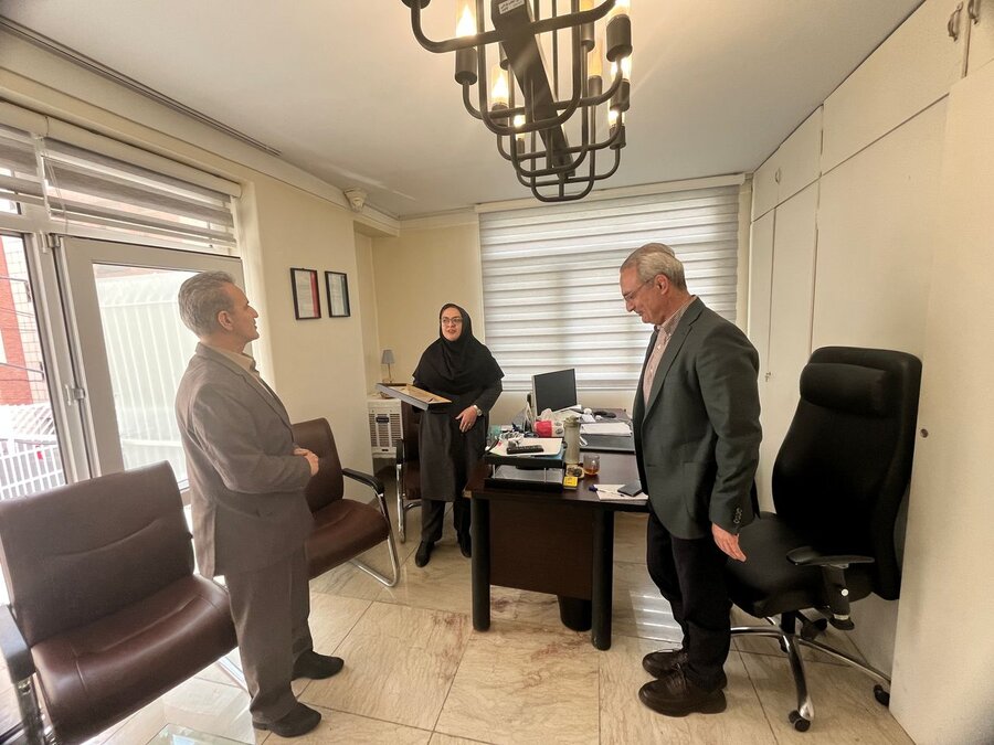 بازدید سر زده معاون سلامت اجتماعی کشور و مدیرکل دفتر مراقبت و توانمندسازی کودکان و نوجوانان از سه خانه کودکان و نوجوانان استان تهران