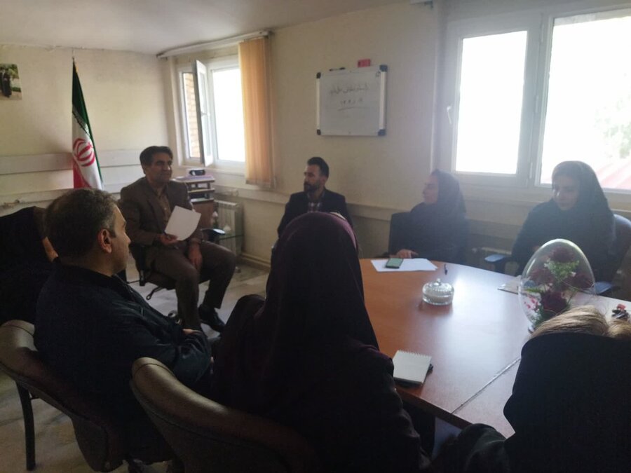 سنندج | جلسه هماهنگی برنامههای سال جدید بهزیستی