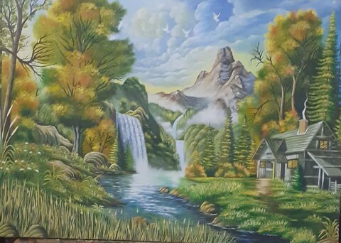 آثار هنری توانخواهان بهزیستی استان سمنان