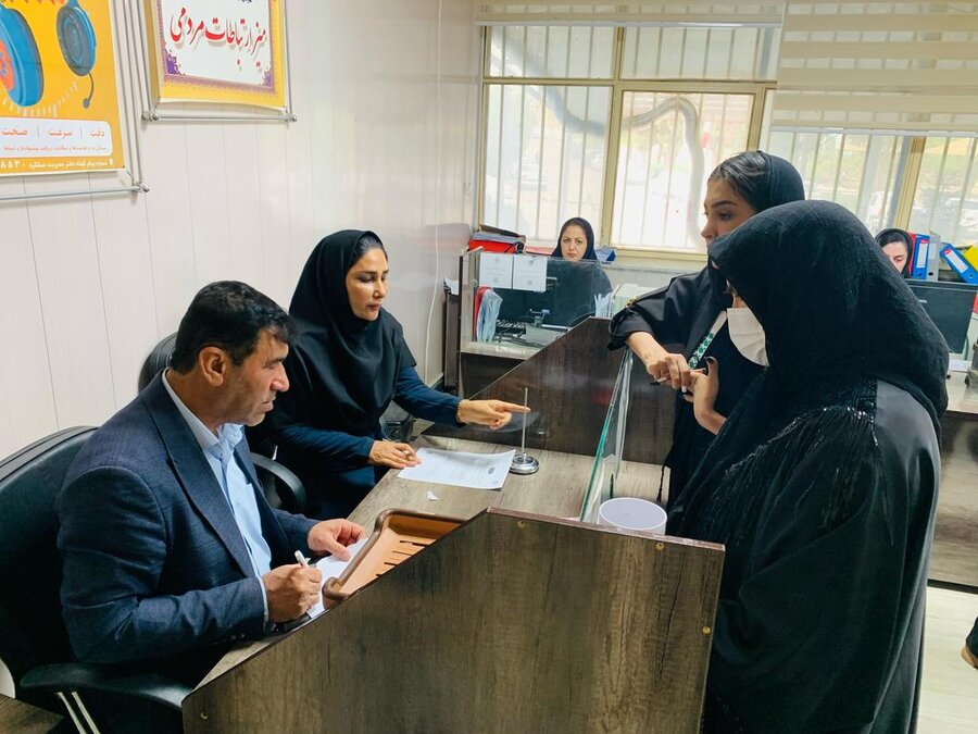 ملاقات مردمی مدیرکل بهزیستی کهگیلویه و بویراحمد با جامعه هدف