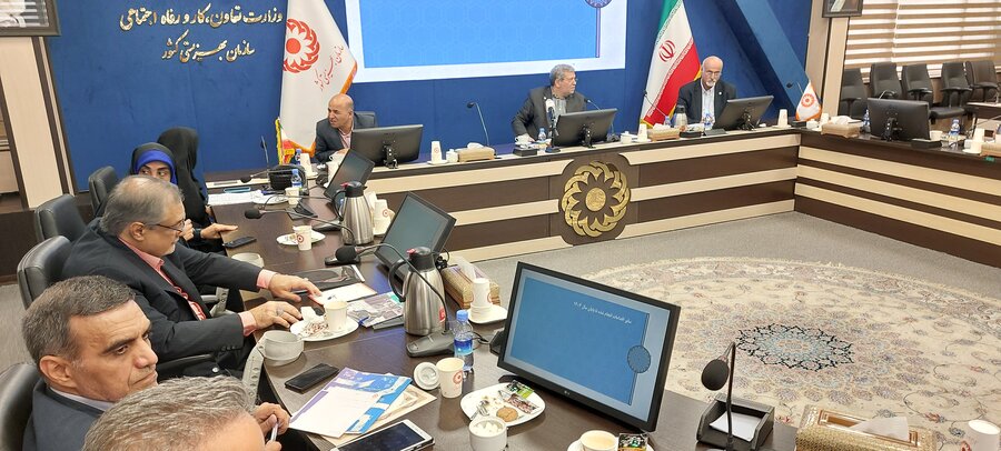 نشست رئیس سازمان بهزیستی با دبیرخانه ها
