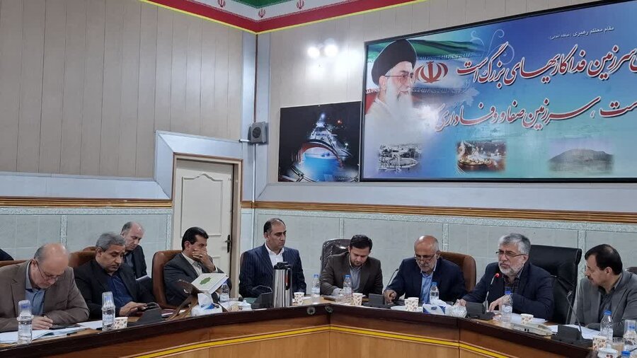 حضور مدیرکل بهزیستی کردستان در جلسه کارگروه اقتصادی شهرستان سقز