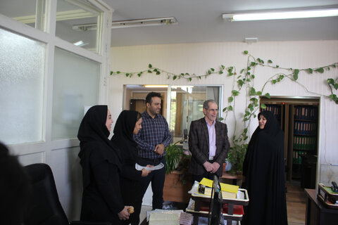 دیدار مدیرکل بهزیستی البرز با کارکنان حوزه نیروی انسانی به مناسبت روز منابع انسانی