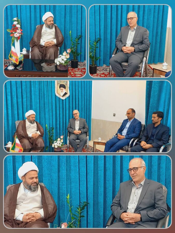 مدیرکل بهزیستی خراسان جنوبی با امام جمعه عشق‌آباد دیدار کرد