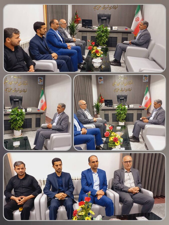 مدیرکل بهزیستی خراسان جنوبی با فرماندار شهرستان عشق آباد دیدار و گفتگو کرد مدیرکل بهزیستی خراسان جنوبی با فرماندار شهرستان عشق آباد دیدار و گفتگو کرد