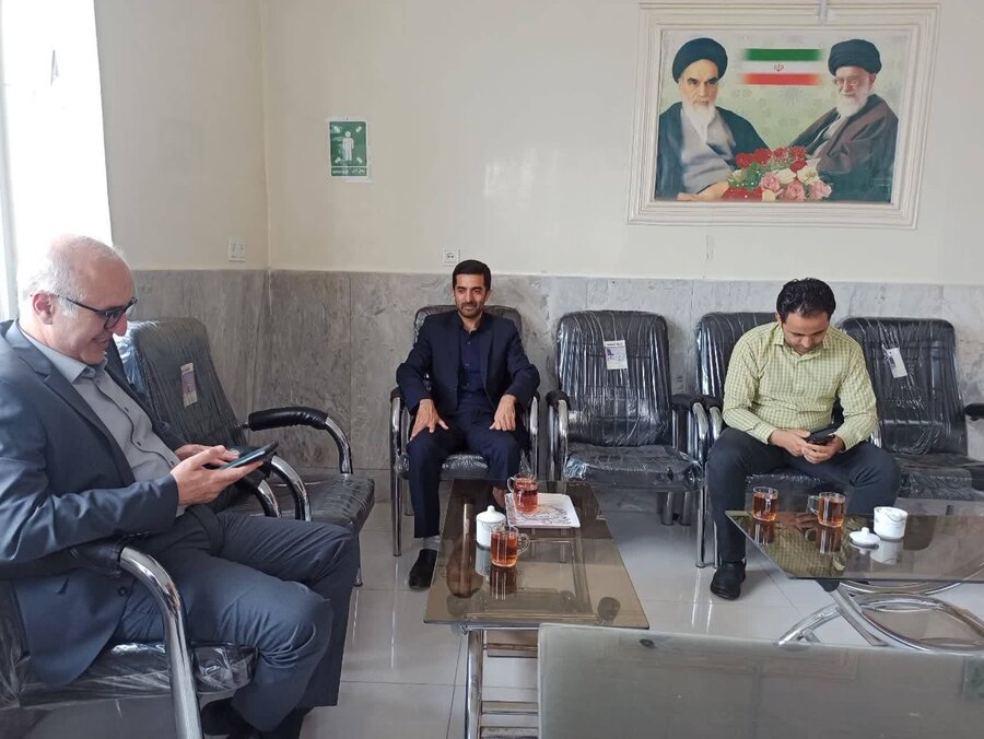 بازدید مدیرکل بهزیستی استان خراسان جنوبی از اداره بهزیستی شهرستان عشق آباد