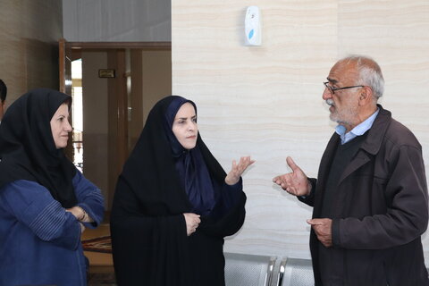 گزارش تصویری| بازدید از مرکز روزانه سالمندان شهرستان بروجن