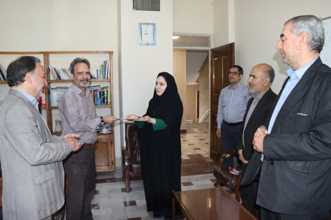 گزارش تصویری ا تقدیر از همکاارن شاغل در نیروی انسانی به مناسبت این روز