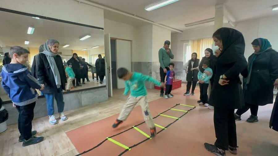 سنندج | مسابقات ورزشی به مناسبت ماه آگاهسازی اتیسم