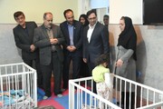 بازدید سید امیر مرتضوی از شیرخوارگاه معتضدی