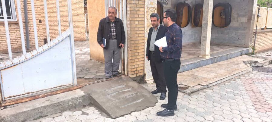 بازدید میدانی رئیس اداره بهزیستی از وضعیت مناسب سازی ادارت اشنویه 