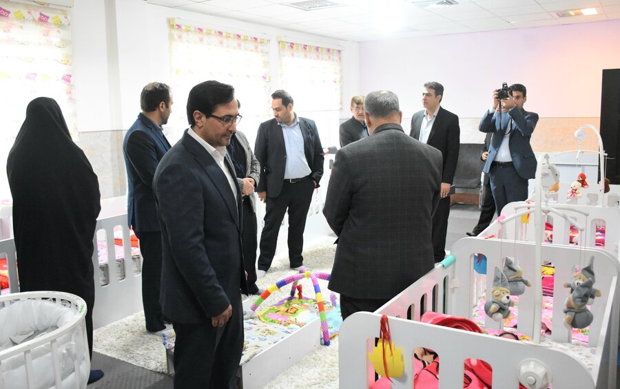بازدید مسئولان از شیرخوارگاه معتضدی