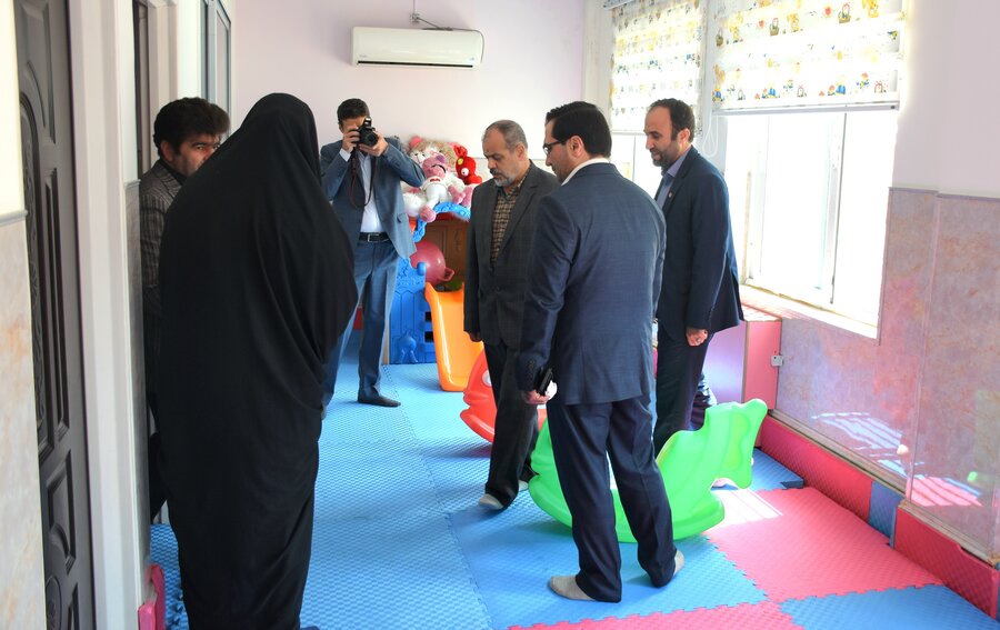 بازدید مسئولان از شیرخوارگاه معتضدی