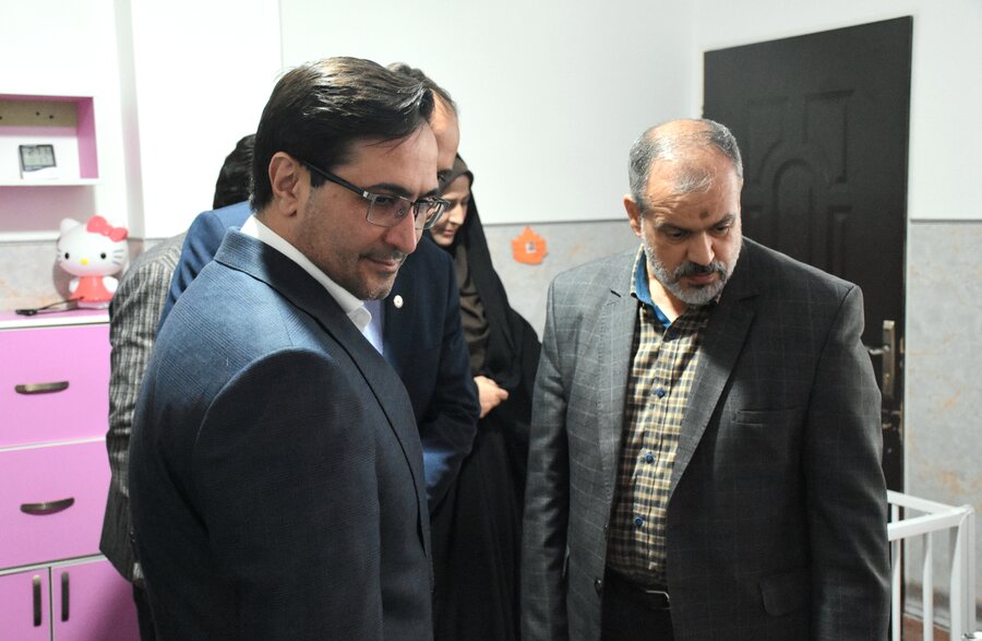 بازدید مسئولان از شیرخوارگاه معتضدی