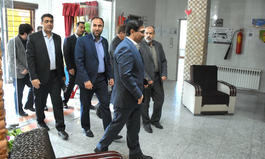 بازدید مسئولان از شیرخوارگاه معتضدی