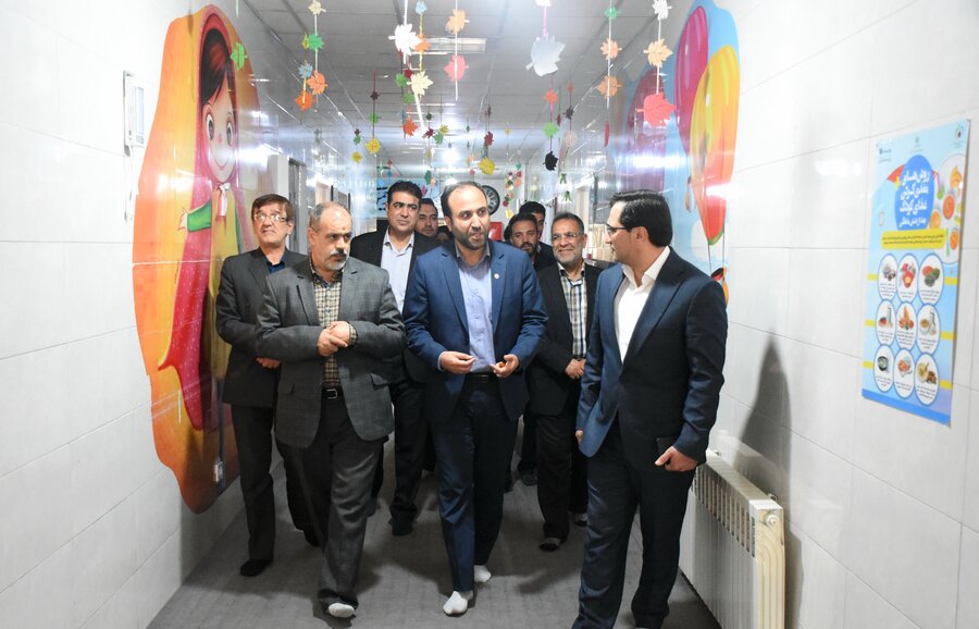 بازدید مسئولان از شیرخوارگاه معتضدی