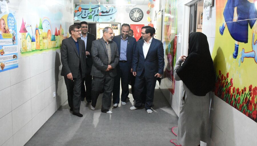 بازدید مسئولان از شیرخوارگاه معتضدی